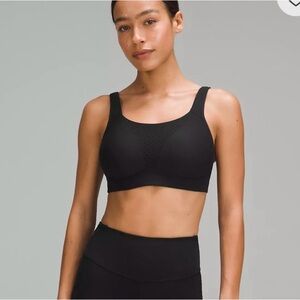 Lululemon 36DDD Run Times High Support Sports Run Bra | Black 36F